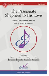 The Passionate Shepherd to His Love SATB choral sheet music cover